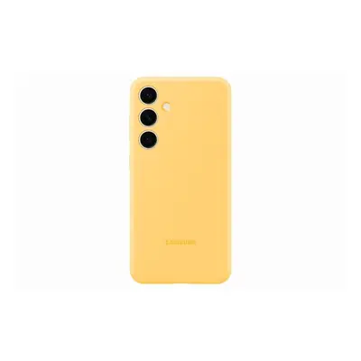 Kryt na mobil Samsung Galaxy S24+ Silikonový zadní kryt Yellow