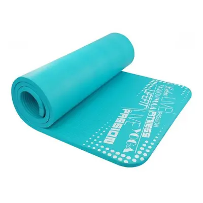 Podložka na cvičení Lifefit Yoga Mat Exkluziv světle tyrkysová