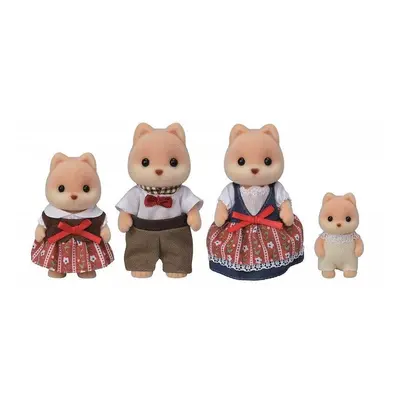 Figurky Sylvanian families Rodina karamelových psů