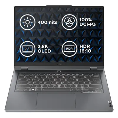 Herní notebook Lenovo Legion Slim 5 14APH8 Storm Grey celokovový