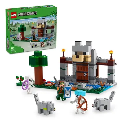 LEGO stavebnice LEGO® Minecraft® 21261 Vlčí pevnost