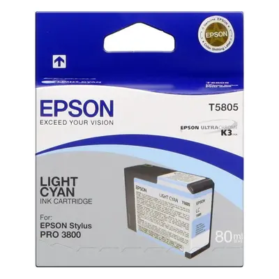 Cartridge Epson T580 světlá azurová