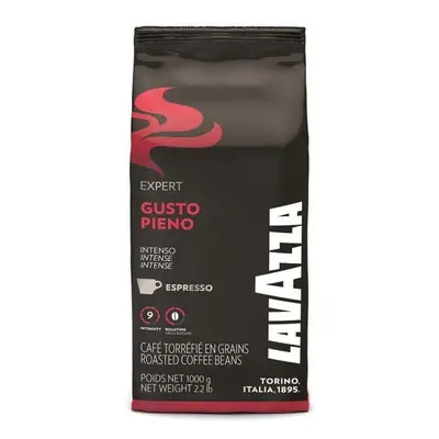 Káva Lavazza Gusto Pieno, zrnková káva, 1000g