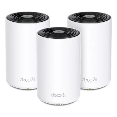 WiFi systém TP-Link Deco XE75 Pro (3-pack), WiFi 6E mesh system, 2.5Gbit port