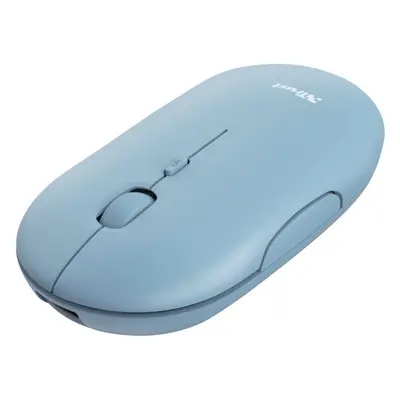 Myš Trust Puck Wireless BT Silent Mouse, modrá