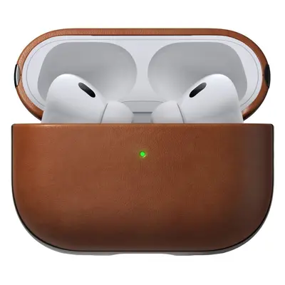 Pouzdro na sluchátka Nomad Leather case English Tan AirPods Pro 2