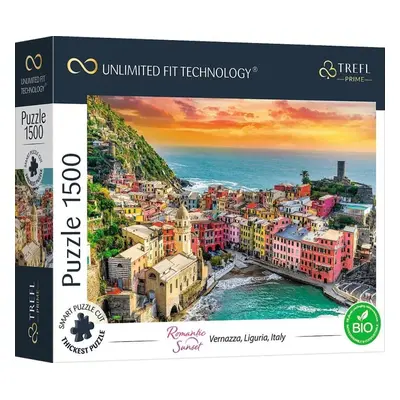 Puzzle Trefl Puzzle UFT Romantic Sunset: Vernazza, Liguria, Itálie 1500 dílků