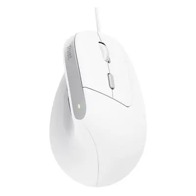 Myš Trust BAYO II Ergonomic Mouse, bílá