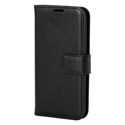 Pouzdro na mobil AlzaGuard Book Flip Case pro iPhone 13 Mini černé