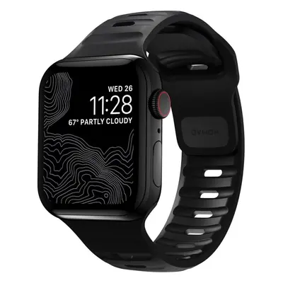 Řemínek Nomad Sport Strap M/L Black Apple Watch 42/44/45/Ultra 49mm