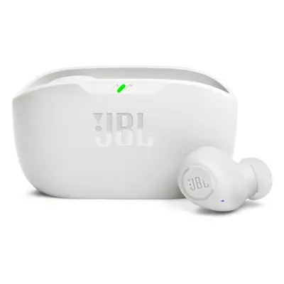 Bezdrátová sluchátka JBL Wave Buds bílá