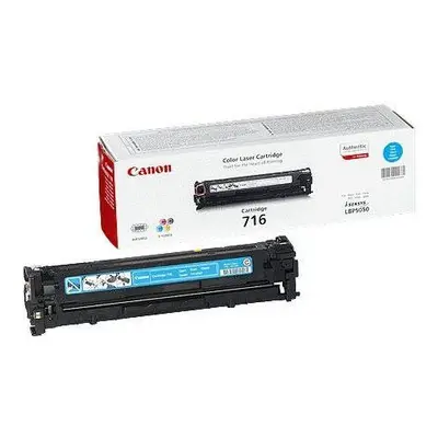 Toner CANON CRG-716C, modrý (cyan) pro LBP-5050, 5300, 5360, 1500 stran