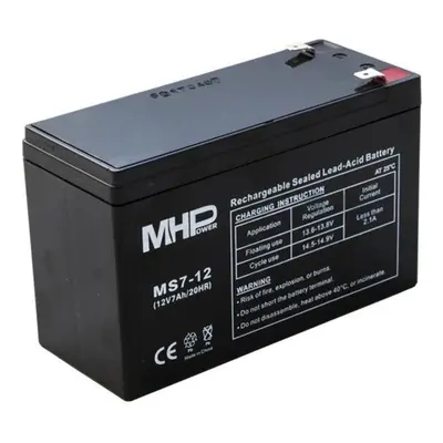 Pb akumulátor MHPower VRLA AGM 12V/7Ah (MS7-12)