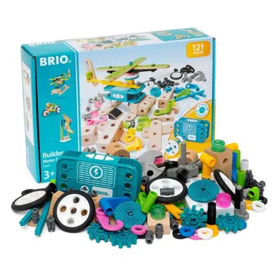 Stavebnice Brio 34591 Builder sada s motorem