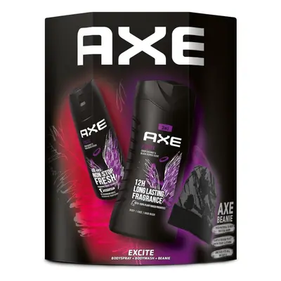 Pánská kosmetická sada AXE Excite Set 400 ml s čepicí