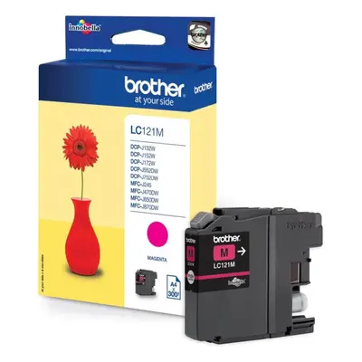 Cartridge Brother LC-121M purpurová