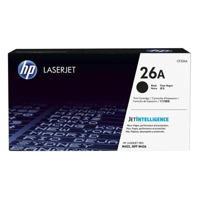 Toner HP CF226A č. 26A černý originální