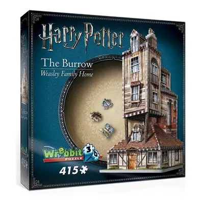 3D puzzle Wrebbit 3D puzzle Harry Potter: Doupě 415 dílků