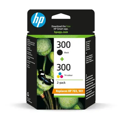 Cartridge HP CN637EE č. 300 combo pack