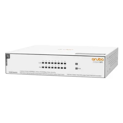 Switch HPE Aruba Instant On 1430 8G Class4 PoE 64W Switch