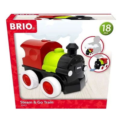 Vláček Brio 30411 Parní vláček Steam & Go