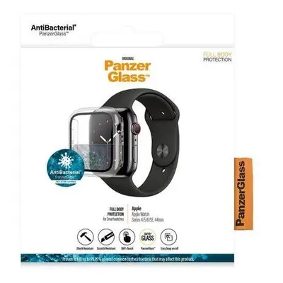 Ochranný kryt na hodinky PanzerGlass Full Protection pro Apple Watch 4/5/6/SE 44mm (čirý rámeček