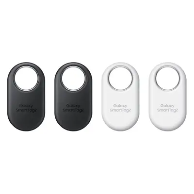 Bluetooth lokalizační čip Samsung Galaxy SmartTag2 (balení 4 ks) Black 2 + White 2