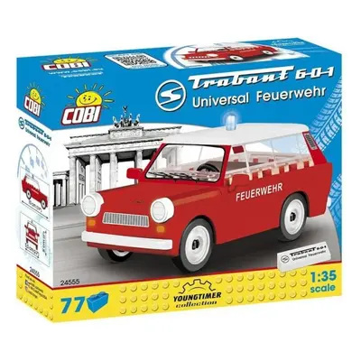 COBI 24555 Youngtimer – TRABANT 601 Hasiči 1:35