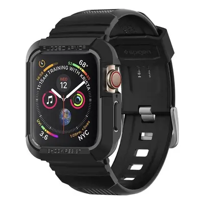 Řemínek Spigen Rugged Armor Pro Black Apple Watch 5/4 40 mm