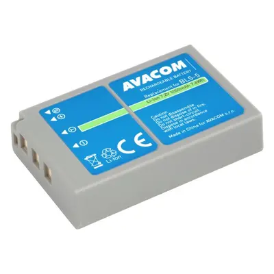 Baterie pro fotoaparát Avacom za Olympus BLS-5, BLS-50 Li-ion 7.2V 1050mAh 7.6Wh