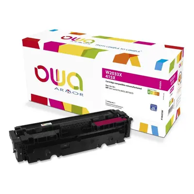 OWA Armor toner kompatibilní s HP W2033X, 6000st, červená/magenta