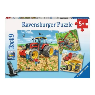 Puzzle Ravensburger 80120 Zemědělské stroje