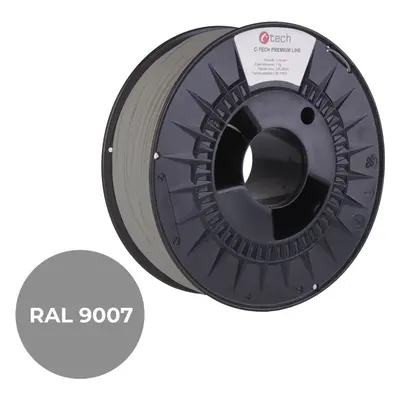 Filament C-TECH filament PREMIUM LINE PLA šedý hliník RAL9007