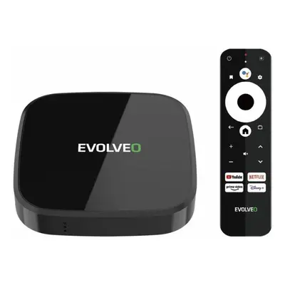 Multimediální centrum EVOLVEO MultiMedia Box A4, 4k Ultra HD, 32 GB, Android 11