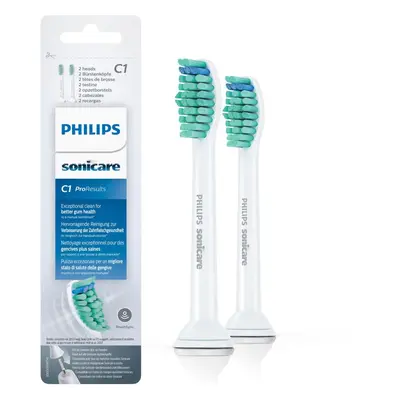 Náhradní hlavice k zubnímu kartáčku Philips Sonicare HX6012/07 ProResults, 2 ks