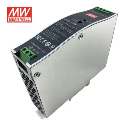 Mean Well DDR-120B-12 DC/DC měnič napětí na DIN lištu 12 V/DC 10A 120W