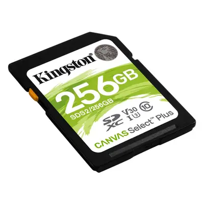 Paměťová karta Kingston SDXC 256GB Canvas Select Plus