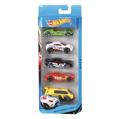 Hot Wheels Hot Wheels Angličáky 5ks