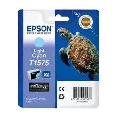 Cartridge Epson T1575 světlá azurová