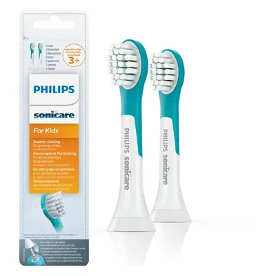 Náhradní hlavice k zubnímu kartáčku Philips Sonicare for Kids Mini HX6032/33, 2 ks