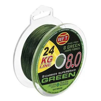 WFT Šňůra KG 8.0 Green 150m 0,10mm 13kg