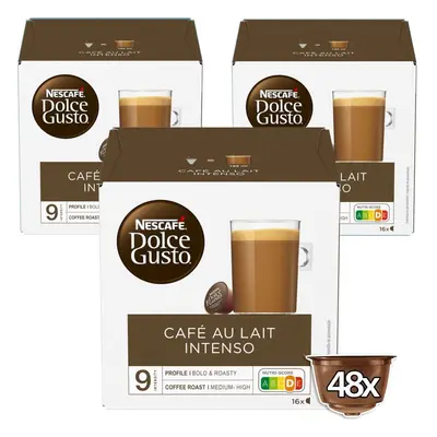 Kávové kapsle NESCAFÉ® Dolce Gusto® Café Au Lait Intenso - 48 kapslí