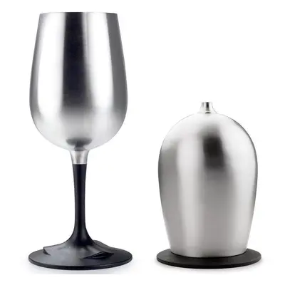 Kempingové nádobí GSI Outdoors Glacier Stainless Nesting Wine Glass