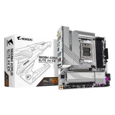 Základní deska GIGABYTE B650M AORUS ELITE AX ICE