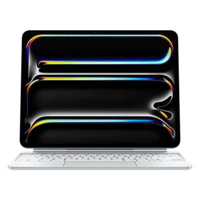 Pouzdro na tablet s klávesnicí Apple Magic Keyboard pro iPad Pro 13" (M4) - US - bílá