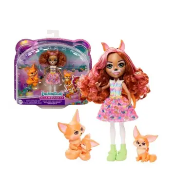 ENCHANTIMALS Rodinka Filigree Fox s lištičkami, Mattel HNT60