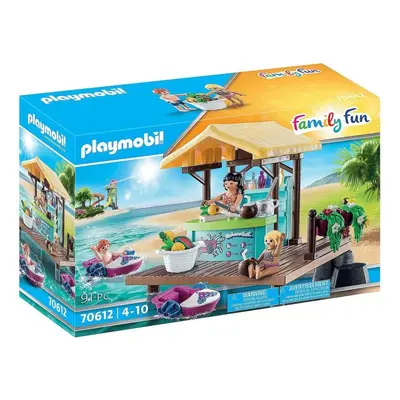 Stavebnice Playmobil 70612 Půjčovna šlapadel s džusovým barem