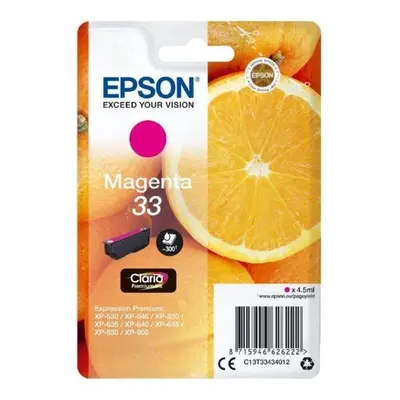 Cartridge Epson T3343 purpurová