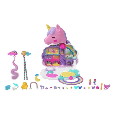 Polly Pocket Salón Duhový jednorožec, Mattel HKV51