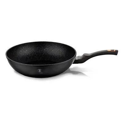 BERLINGERHAUS BERLINGERHAUS Pánev WOK s mramorovým povrchem 28 cm Black Rose Collection BH-1638